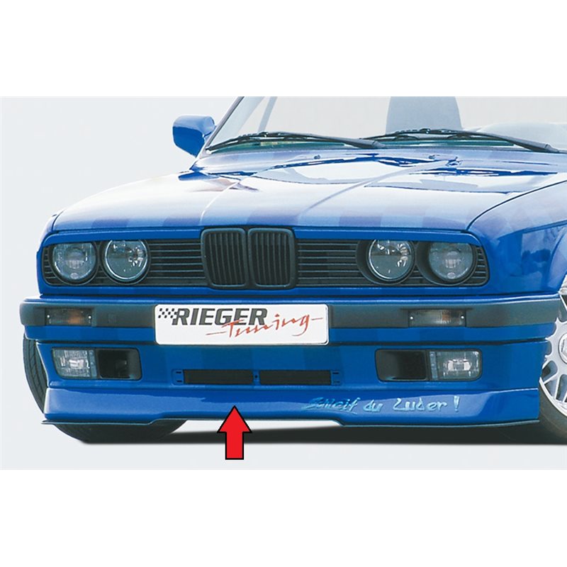 Añadido delantero Rieger BMW 3-series E30 coupe, cabrio, sedan, touring