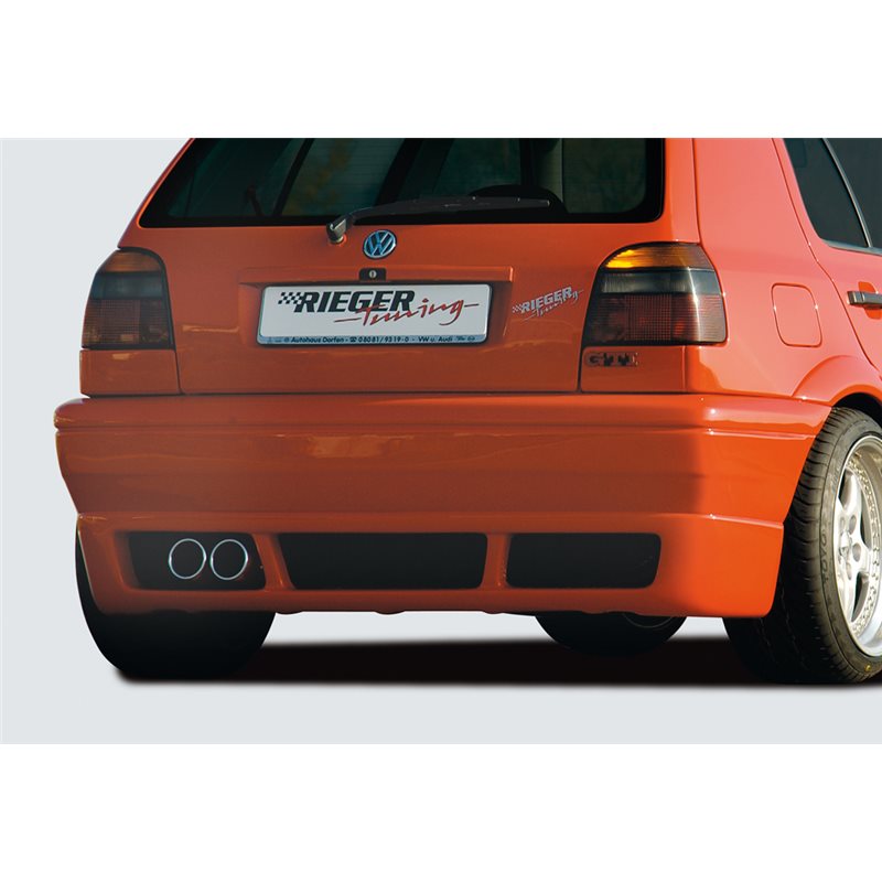 Añadido trasero Rieger VW Golf 3 08.91-09.97 3-puertas, 5-puertas, cabrio