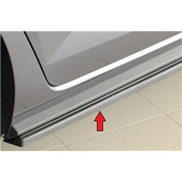 Faldon lateral Rieger VW Polo (AW) GTI 06.17-05.21 (antes facelift), 06.21- (ex facelift) 5-puertas Polo (AW) R-Line 06.17-05.21