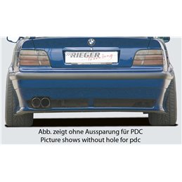 Añadido trasero Rieger BMW 3-series E36 cabrio, coupe, sedan, touring