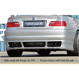 Añadido trasero Rieger BMW 3-series E46 02.02- (ex facelift) cabrio, coupe, sedan