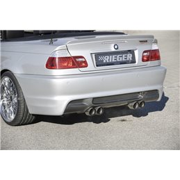 Añadido trasero Rieger BMW 3-series E46 02.98-12.01 (antes facelift) cabrio, coupe, sedan