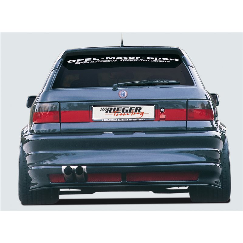 Añadido trasero Rieger Opel Astra F 09.91-12.99 hatchback, 3-puertas
