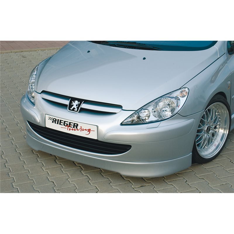 Añadido delantero Rieger Peugeot 307 04.01-04.05 (antes facelift) cabrio CC, station wagon, sedan, Break