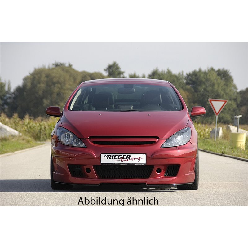 Paragolpes Rieger Peugeot 307 04.01-04.05 (antes facelift) cabrio CC, sedan, station wagon, Break