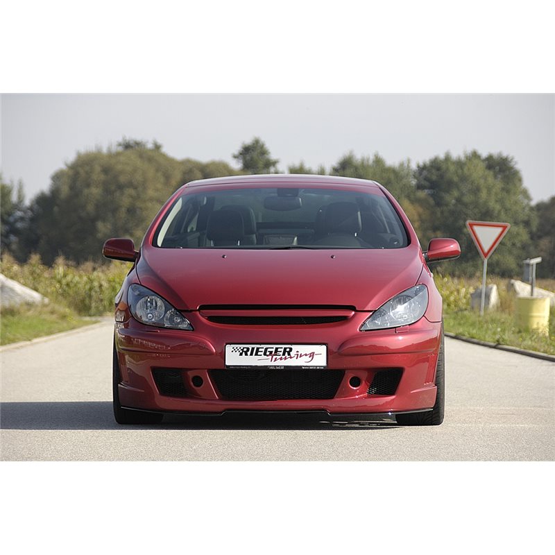 Paragolpes Rieger Peugeot 307 04.01-04.05 (antes facelift) sedan, cabrio CC, station wagon, Break