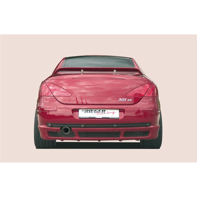 Añadido trasero Rieger Peugeot 307 04.01-04.05 (antes facelift), 05-05- (ex facelift) cabrio CC