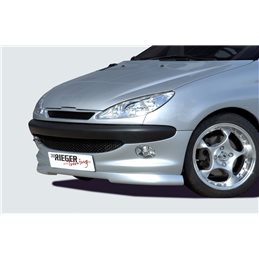 Añadido delantero Rieger Peugeot 206 09.98-05.06 cabrio CC, sedan