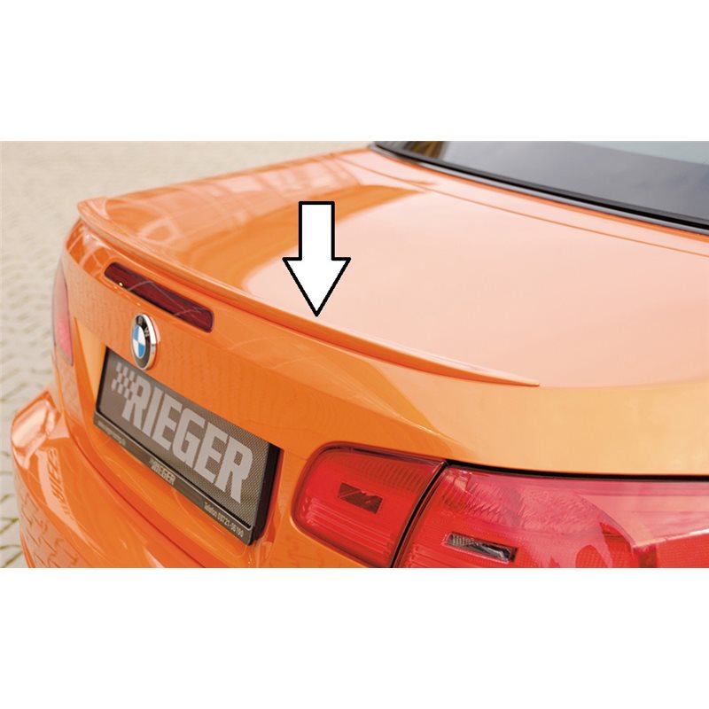 Aleron trasero Rieger BMW 3-series E93 03.07-02.10 (antes facelift), 03.10- (ex facelift) LCI cabrio