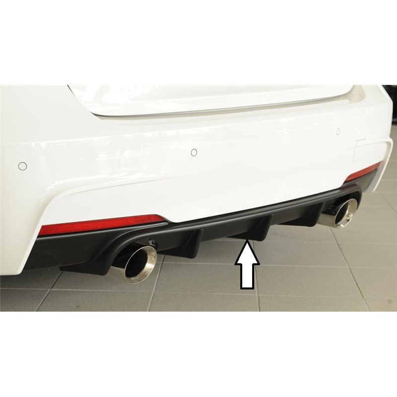 Añadido trasero Rieger BMW 3-series F30 (3L) 02.12-06.15 (antes facelift), 07.15- (ex facelift) LCI sedan 3-series F31 (3K/3K-N1
