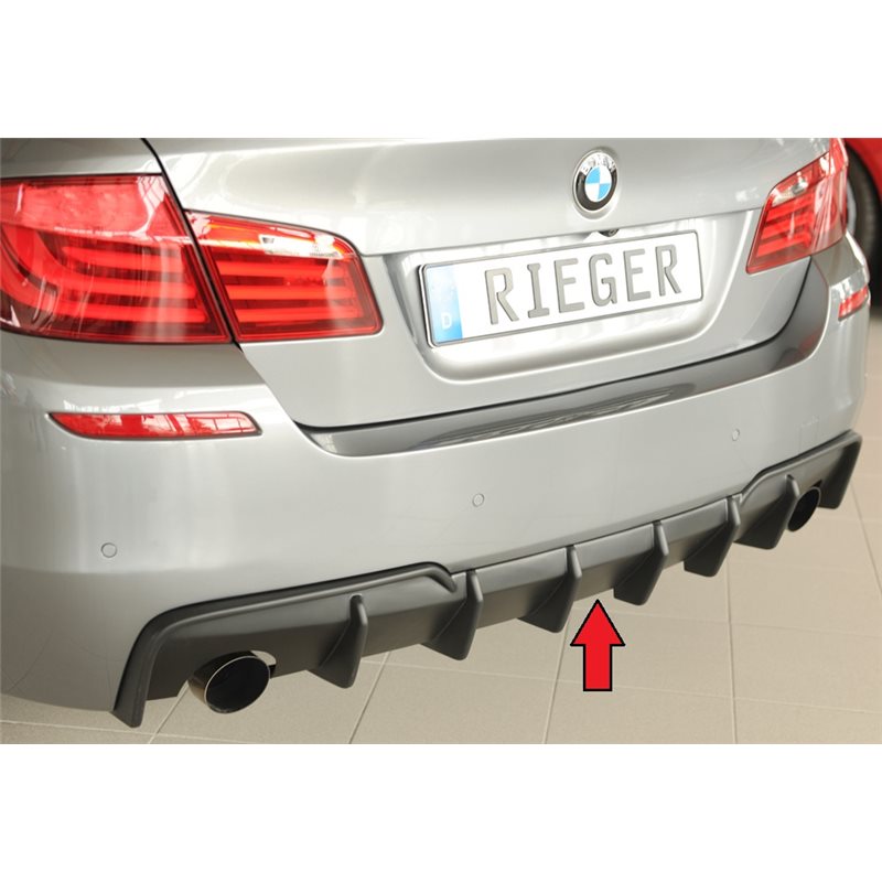 Añadido trasero Rieger BMW 5-series F10 (5L) 03.10-06.13 (antes facelift), 07.13- (ex facelift) LCI sedan 5-series F11 (5K) 09.1