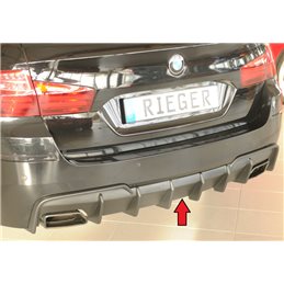 Añadido trasero Rieger BMW 5-series F10 (5L) 03.10-06.13 (antes facelift), 07.13- (ex facelift) LCI sedan 5-series F11 (5K) 09.1