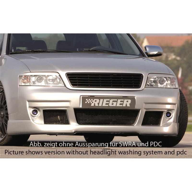 Paragolpes Rieger Audi A6 (4B) 01.97-06.01 (antes facelift) avant, sedan