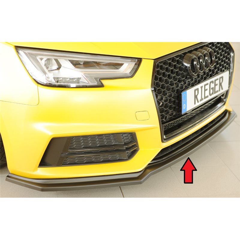 Añadido Rieger Audi A4 (B9/F4) 08.15-07.18 (antes facelift 1) sedan, avant A4 S4 (B9/F4) 08.15-07.18 (antes facelift 1) sedan, a