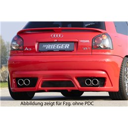 Añadido trasero Rieger Audi A3 (8L) 3-puertas, 5-puertas
