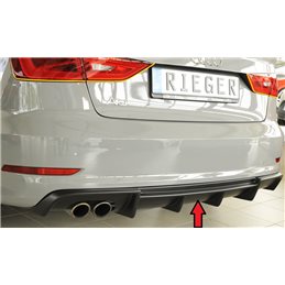 Añadido trasero Rieger Audi A3 (8V) 07.12-08.16 (antes facelift) 5-puertas (sedan 8VS), 3-puertas (cabrio 8V7)
