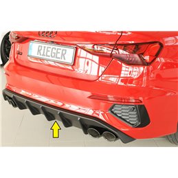 Añadido trasero Rieger Audi A3 S3 (GY) 07.20- 5-puertas (sportback) A3 (GY) 11.19- 5-puertas (sportback)