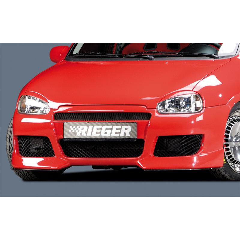 Paragolpes Rieger Opel Corsa B 02.93-09.96 (to model 97), 11.96- (from model 97) 3-puertas, 5-puertas