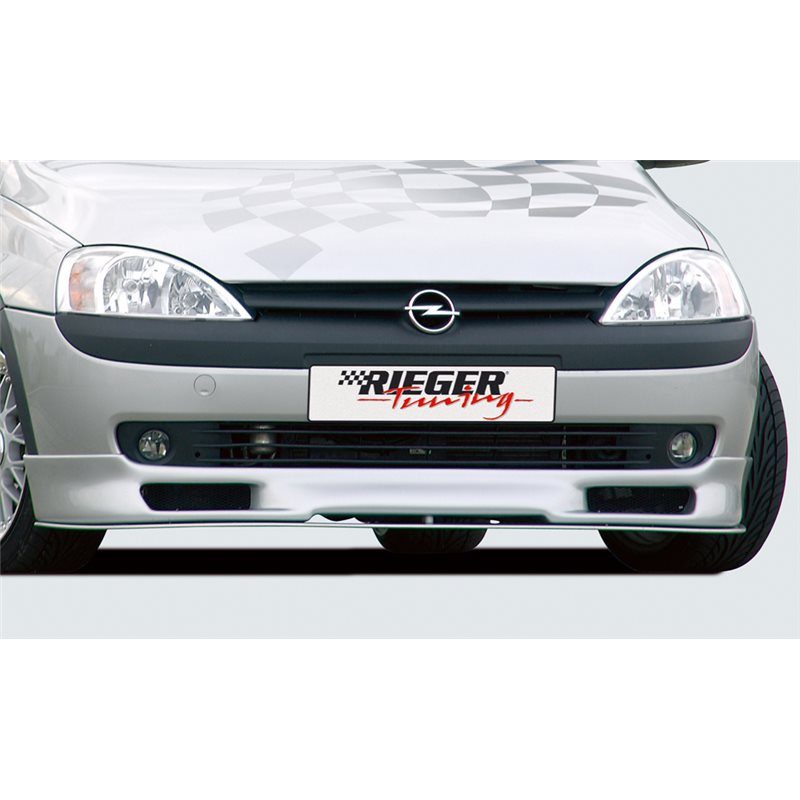 Añadido delantero Rieger Opel Corsa C 09.00-05.03 (antes facelift) 3-puertas, 5-puertas