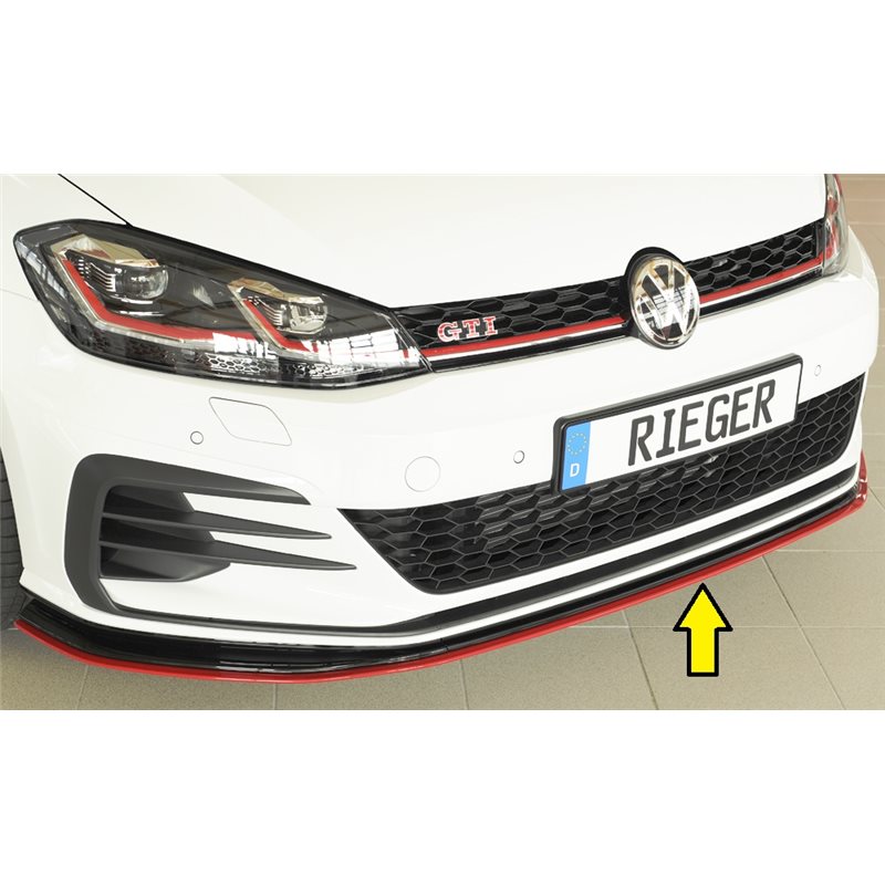 Añadido delantero Rieger VW Golf 7 GTI-TCR 01.19- 3-puertas, 5-puertas
