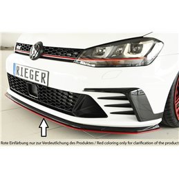 Añadido delantero Rieger VW Golf 7 GTI Clubsport 02.16- 3-puertas, 5-puertas