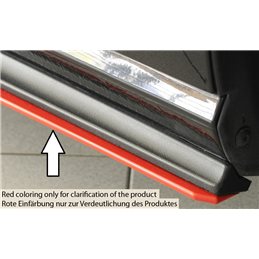 Faldon lateral Rieger VW Golf 7 GTI 04.13-12.16 (antes facelift), 02.17- (ex facelift) 3-puertas, 5-puertas Golf 7 GTD 06.13-12.