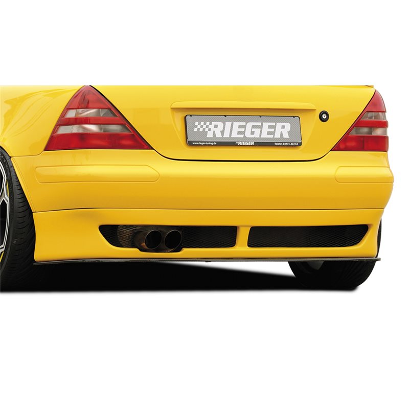 Añadido trasero Rieger Mercedes SLK (R170) 09.96-12.00 roadster
