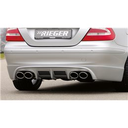 Añadido trasero Rieger Mercedes CLK (W209) 00.02-06.04 (antes facelift / antes model 2005), 07.04- (ex facelift / ex model 2005)