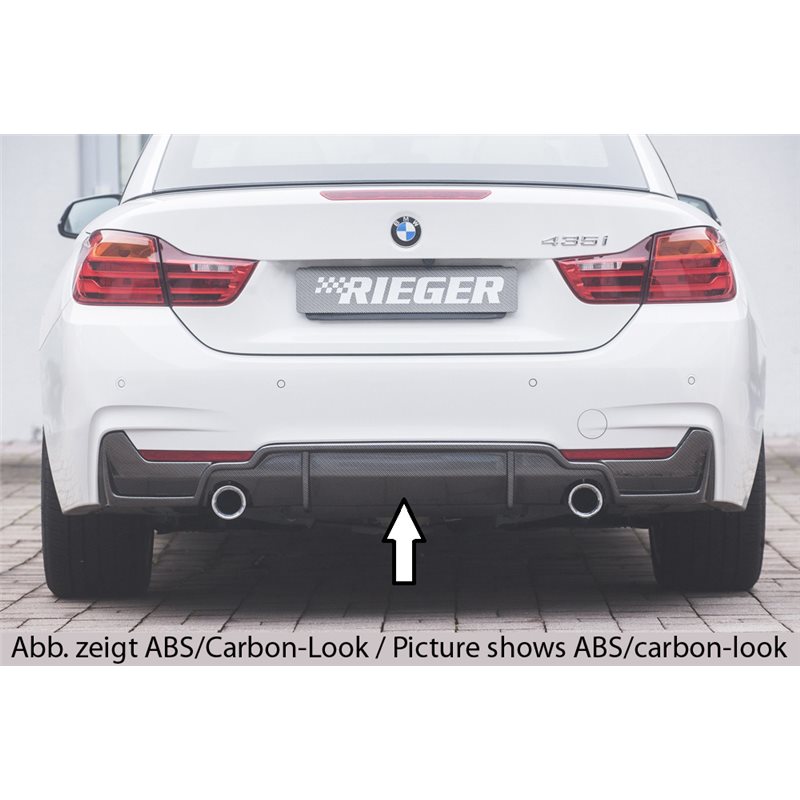Añadido trasero Rieger BMW 4-series F32 (3C) 11.12-06.15 (antes facelift), 07.15- (ex facelift) LCI coupe (3-puertas) 4-series F