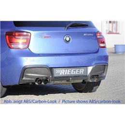 Añadido trasero Rieger BMW 1-series F20 (1K4) 09.11-03.2015 (antes facelift) sedan / 4-puertas 1-series F21 (1K2) 09.12-03.2015 