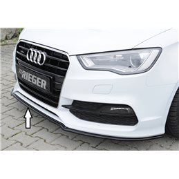 Añadido delantero Rieger Audi A3 (8V) 07.12-08.16 (antes facelift) 5-puertas (sedan 8VS), 3-puertas (cabrio 8V7) A3 S3 (8V) 05.1