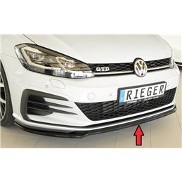 Añadido delantero Rieger VW Golf 7 GTI 02.17- (ex facelift) 3-puertas, 5-puertas Golf 7 GTD 02.17- (ex facelift) 3-puertas, 5-pu