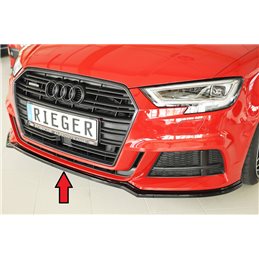 Añadido Rieger Audi A3 (8V) 09.16- (ex facelift) 5-puertas (sedan 8VS), 3-puertas (cabrio 8V7) A3 S3 (8V) 09.16- (ex facelift) 3