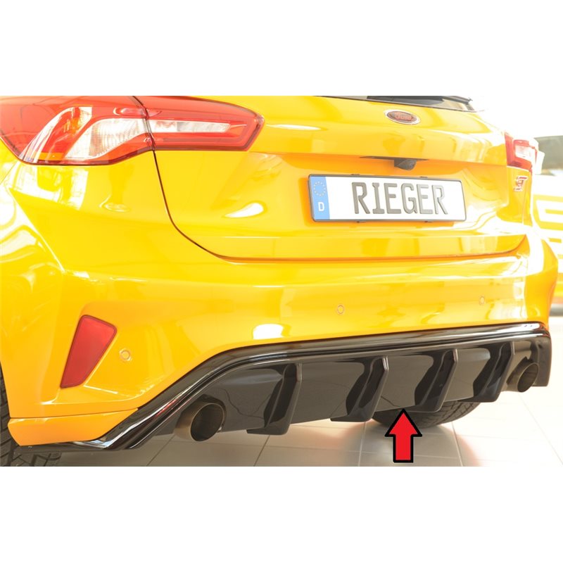 Añadido trasero Rieger Ford Focus 4 ST (DEH) 06.19-03.22 (antes facelift), 04.22- (ex facelift) 5-puertas (hatchback)