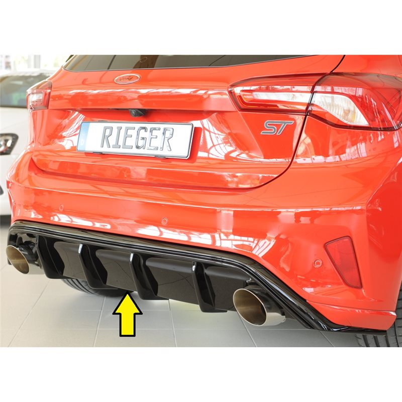 Añadido trasero Rieger Ford Focus 4 (DEH) 09.18-03.22 (antes facelift), 04.22- (ex facelift) 5-puertas (hatchback) Focus 4 ST (D