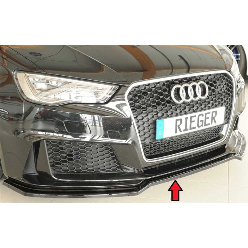 Añadido Rieger Audi RS3 (8V) 04.15-01.17 (antes facelift) 5-puertas (sportback 8VA / 8VF)