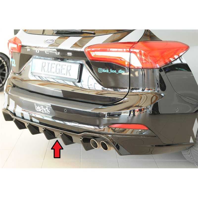 Añadido trasero Rieger Ford Focus 4 (DEH) 09.18-03.22 (antes facelift), 04.22- (ex facelift) 5-puertas (station wagon) Focus 4 S