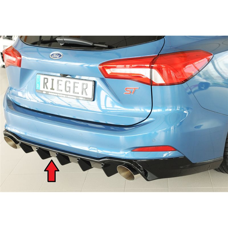 Añadido trasero Rieger Ford Focus 4 (DEH) 09.18-03.22 (antes facelift), 04.22- (ex facelift) 5-puertas (station wagon) Focus 4 S