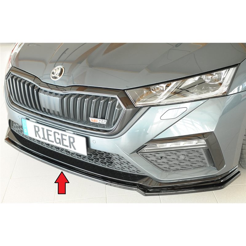Añadido delantero Rieger Skoda Octavia RS (NX) 07.20- station wagon, sedan