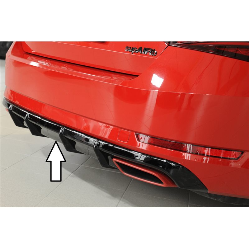 Añadido trasero Rieger Skoda Superb III (3T/3V) 03.15-10.18 (antes facelift 1), 11.18-07.19 (antes facelift 2), 08.19- (ex facel