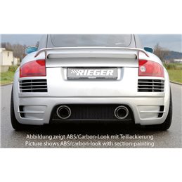Añadido trasero Rieger Audi TT (8N) 98-03 roadster, coupe