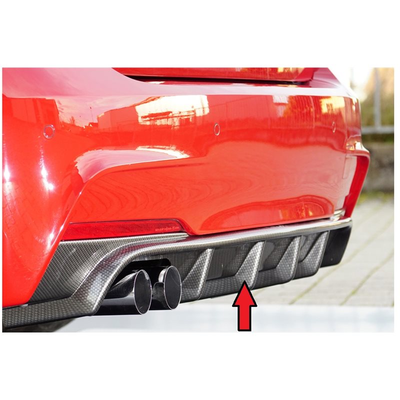 Añadido trasero Rieger BMW 3-series F30 (3L) 02.12-06.15 (antes facelift), 07.15- (ex facelift) LCI sedan 3-series F31 (3K/3K-N1
