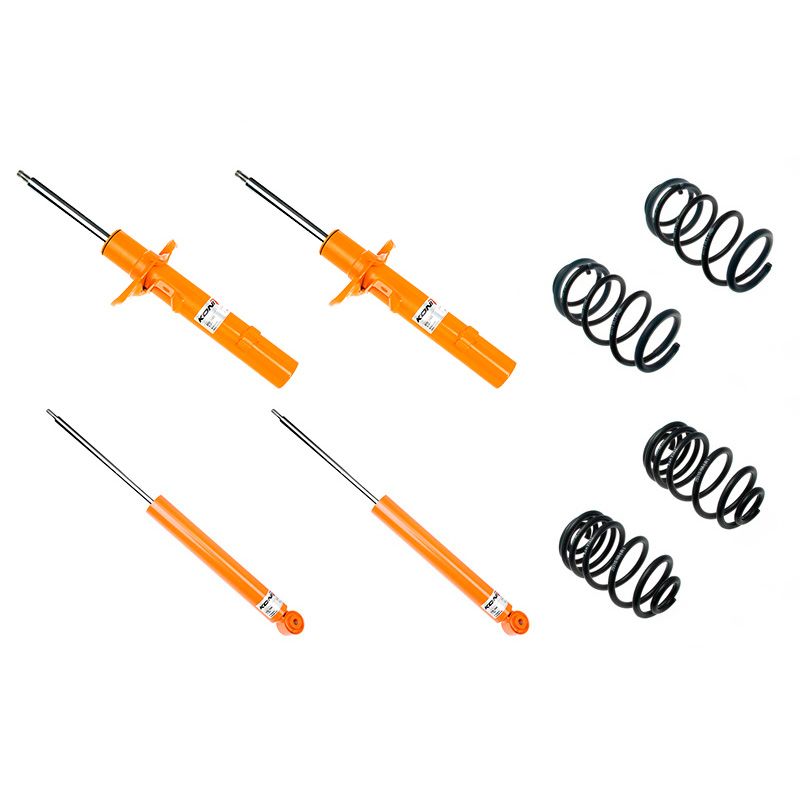 Suspension deportiva Koni Str.t Kit Seat Leon 5f & Golf Vii 55mm Veerpoot & Multilink-as Achter /voor-as Gewicht Tot 930kg (35mm
