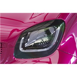 Juego de pestañas Smart Fortwo 453 / EQ Fortwo solo für LED Scheinwerfer 2019-