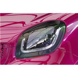 Juego de pestañas Smart Fortwo 453 / EQ Fortwo solo für LED Scheinwerfer 2019-