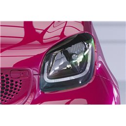 Juego de pestañas Smart Fortwo 453 / EQ Fortwo solo für LED Scheinwerfer 2019-
