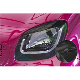 Juego de pestañas Smart Fortwo 453 / EQ Fortwo solo für LED Scheinwerfer 2019-