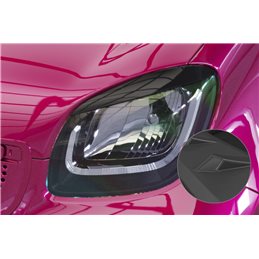 Juego de pestañas Smart Fortwo 453 / EQ Fortwo solo für LED Scheinwerfer 2019-