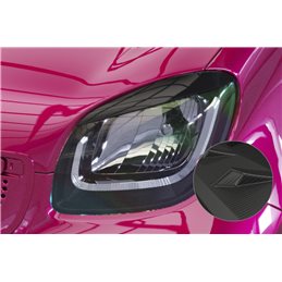 Juego de pestañas Smart Fortwo 453 / EQ Fortwo solo für LED Scheinwerfer 2019-