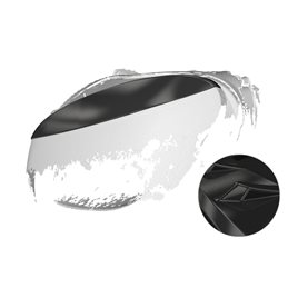 Juego de pestañas Smart Fortwo 453 / EQ Fortwo solo für LED Scheinwerfer 2019-